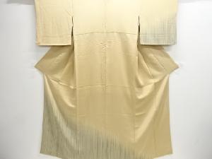 縞模様刺繍訪問着